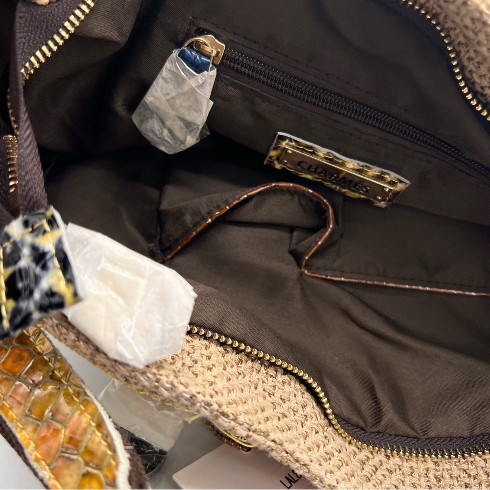 Multicolor Patchwork Leather Bag NWT - image 10